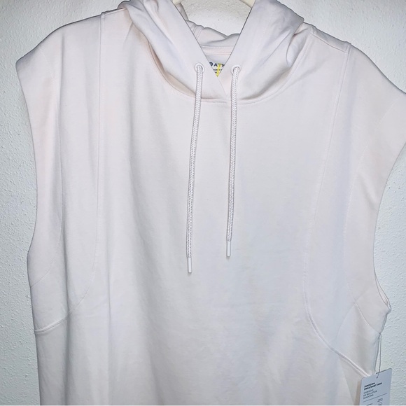NEW ATHLETA Sundown Sweatshirt Hoodie Tank in Magnolia White Size Medium NWT - Picture 12 of 15